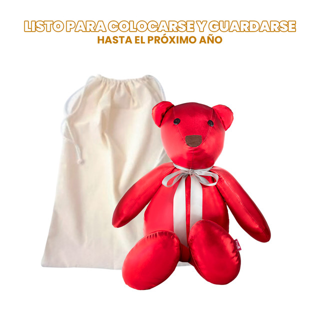 Foto 5 pulgar | Oso Peluche  San Valentín 40 cm Tv Ofertas Color rojo regalo para Cualquier Ocasión