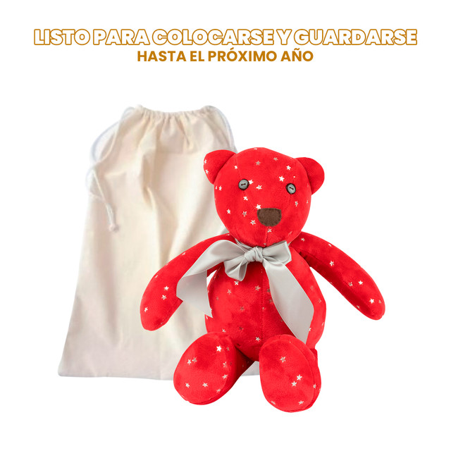 Foto 4 pulgar | Oso Peluche  San Valentín 60 cm Tv Ofertas Color rojo regalo para Cualquier Ocasión