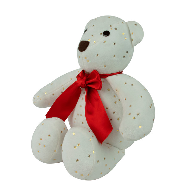 Foto 4 pulgar | Oso Peluche  San Valentín 40 cm Tv Ofertas Color blanco regalo para Cualquier Ocasión