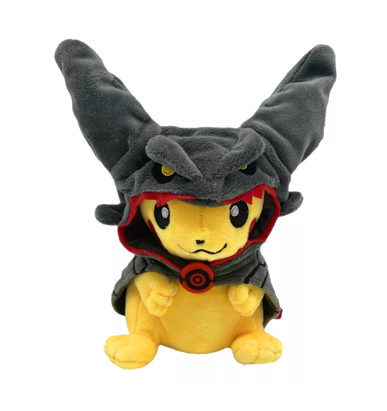 Foto 2 pulgar | Peluche Pikachu Pokémon Charizard 23cm con Gorro Negro