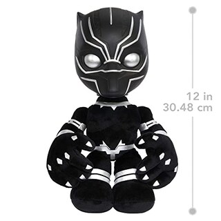 Foto 5 | Venta Internacional - Figura De Peluche Marvel Black Panther Con Forma De Corazón