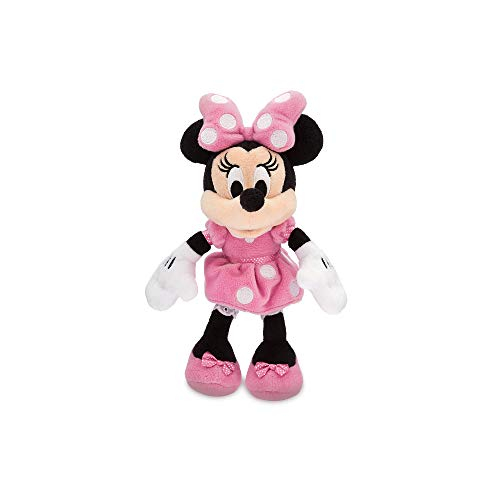 Foto 4 pulgar | Venta Internacional - Minipuf Rosa de Peluche de Minnie Mouse Disney 24 cm