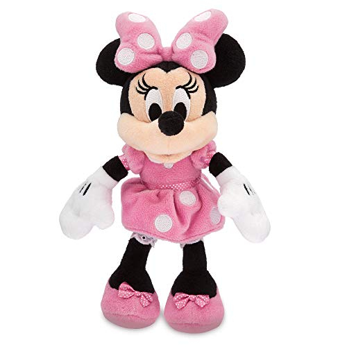 Foto 5 pulgar | Venta Internacional - Minipuf Rosa de Peluche de Minnie Mouse Disney 24 cm