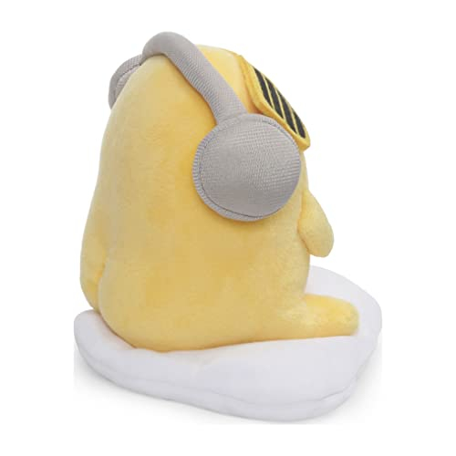 Foto 3 pulgar | Venta Internacional - Peluche Gund Gudetama Amarillo de 5 Pulgadas con Gafas y Auriculares