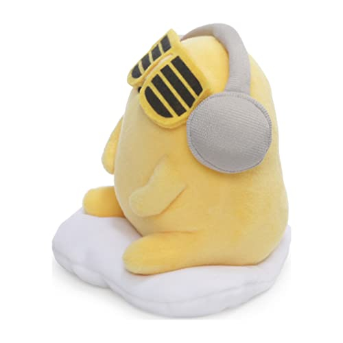 Foto 4 pulgar | Venta Internacional - Peluche Gund Gudetama Amarillo de 5 Pulgadas con Gafas y Auriculares