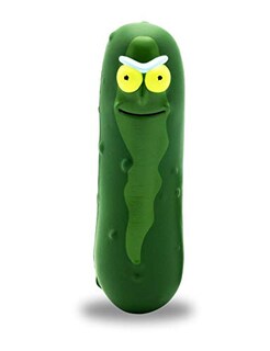 Foto 1 | Venta Internacional - Mega Pepinillo Rick & Morty De Squishme Just Toys Llc, 15 Cm