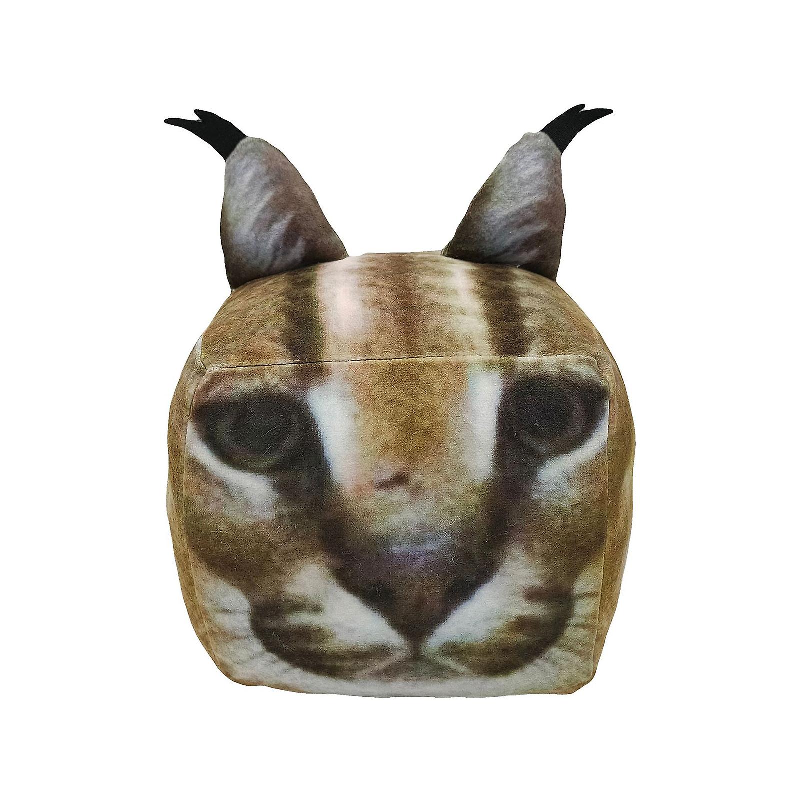 Foto 3 pulgar | Venta Internacional - Peluche De Peluche Con Dibujos Animados De Raise A Floppa, Simulación De Gato