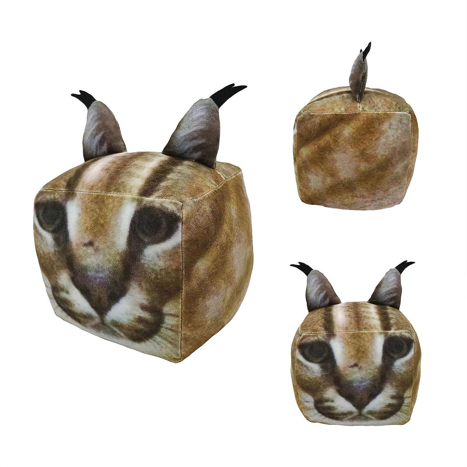 Foto 4 pulgar | Venta Internacional - Peluche De Peluche Con Dibujos Animados De Raise A Floppa, Simulación De Gato