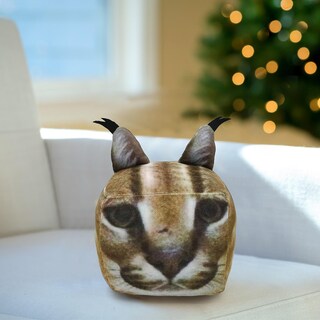 Foto 4 | Venta Internacional - Peluche De Peluche Con Dibujos Animados De Raise A Floppa, Simulación De Gato