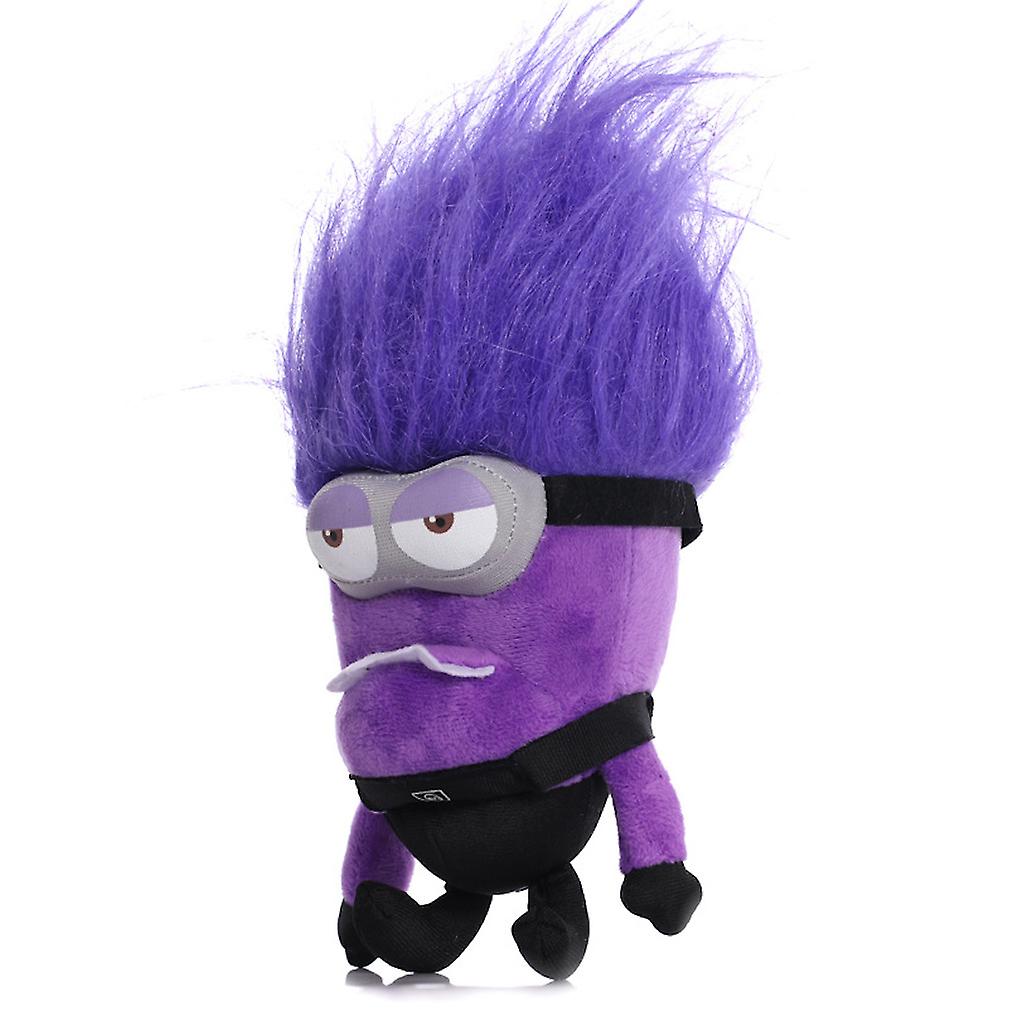 Foto 3 pulgar | Venta Internacional - Muñeca De Peluche Con Forma De Minion Morado, 20 Cm, Regalo De Cumpleaños Para Niños