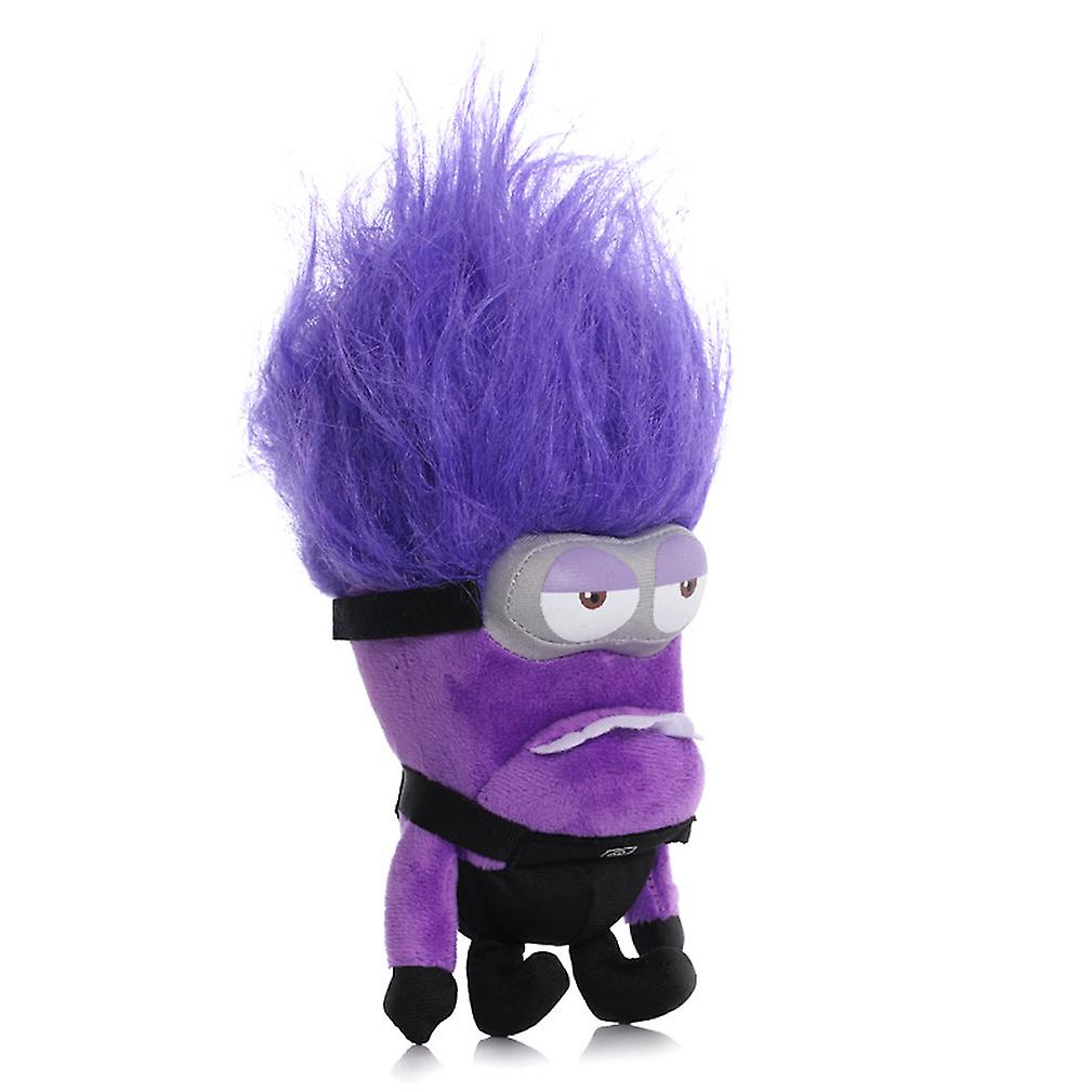 Foto 5 pulgar | Venta Internacional - Muñeca De Peluche Con Forma De Minion Morado, 20 Cm, Regalo De Cumpleaños Para Niños