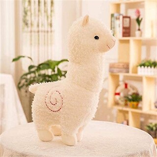 Foto 3 | Venta Internacional - Muñeca De Alpaca De Peluche Wabjtam, Color Blanco Puro, 45 Cm, Para Niños