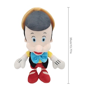 Foto 2 | Muñeca de Peluche Pinocho con Diseño de Dibujos Animados 35 cm