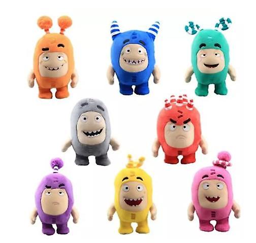 Foto 2 pulgar | Venta Internacional - Peluches para Niños Plush Toys Oddbods 18 cm 8 Piezas