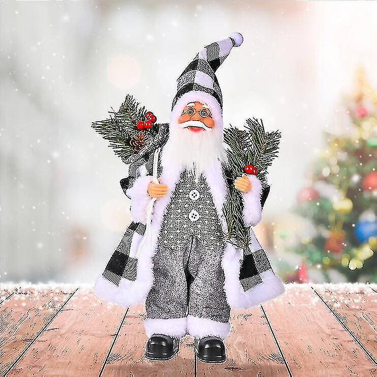 Foto 3 pulgar | Venta Internacional - Muñeco Navideño Papá Noel Decorativo de Resina