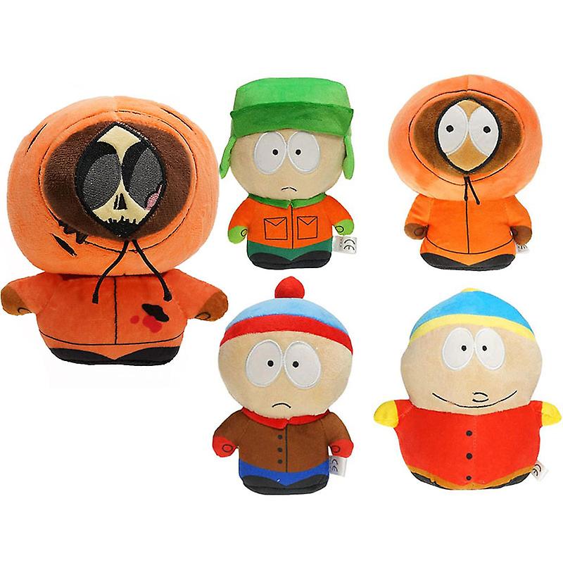 Lote de 5 Peluches The South Parks Game Doll Stan de 18-20 cm