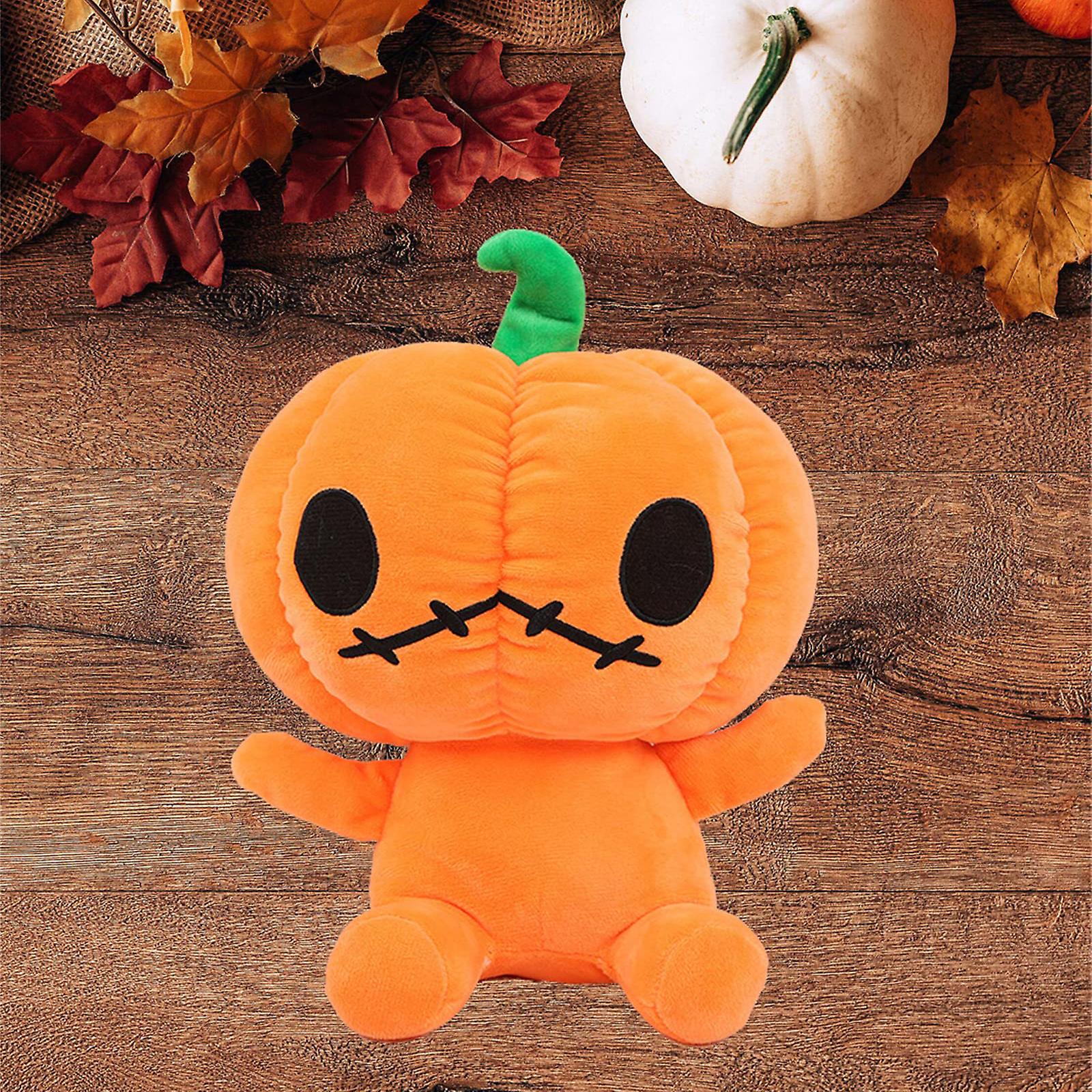 Foto 5 pulgar | Venta Internacional - Muñeco de Peluche con Forma de Calabaza para Halloween 30 cm