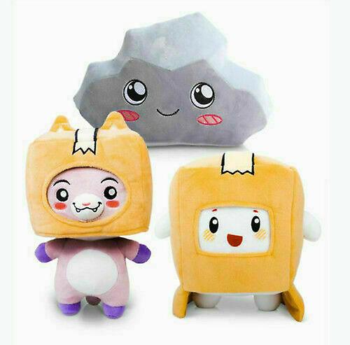 Foto 2 pulgar | Venta Internacional - Peluche Lankybox Boxy + Foxy + Rocky