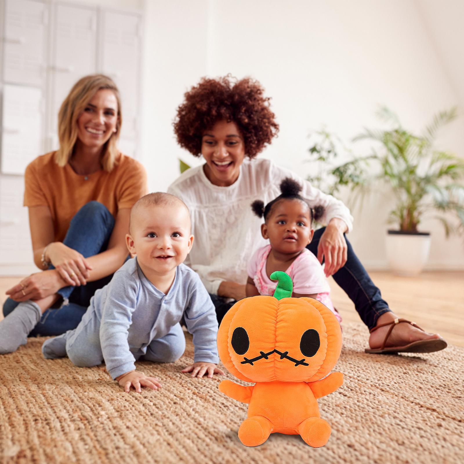 Foto 6 pulgar | Venta Internacional - Peluche de Calabaza de Halloween 30 cm