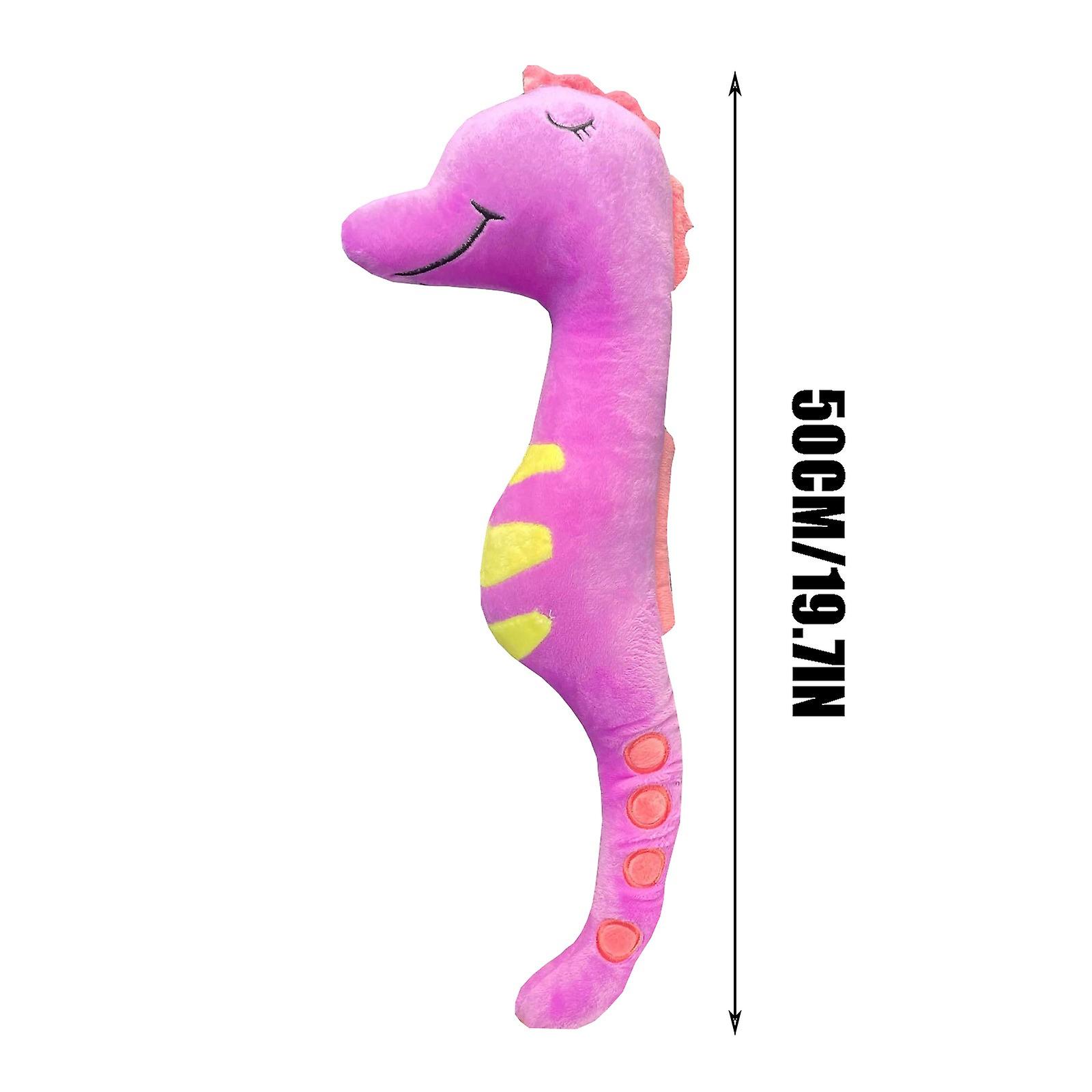 Foto 4 pulgar | Venta Internacional - Caballito de Mar de Peluche de 50 cm con Relleno de Algodón PP para Todas las Edades