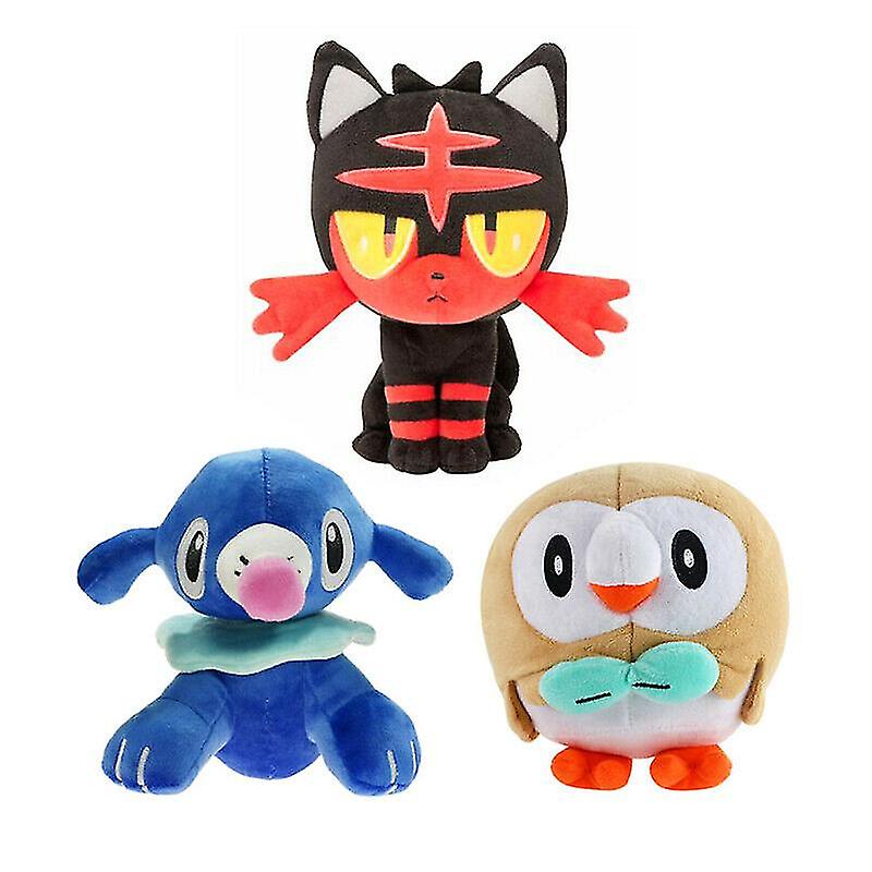Foto 2 pulgar | Venta Internacional-Peluches Pokémon 3 Piezas