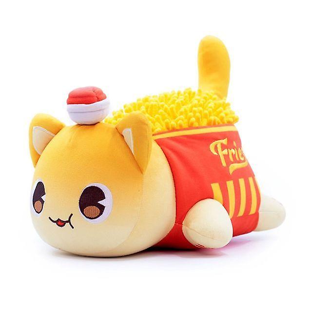 Peluche Meows Aphmau de 25 cm con Diseño de Comida Rápida