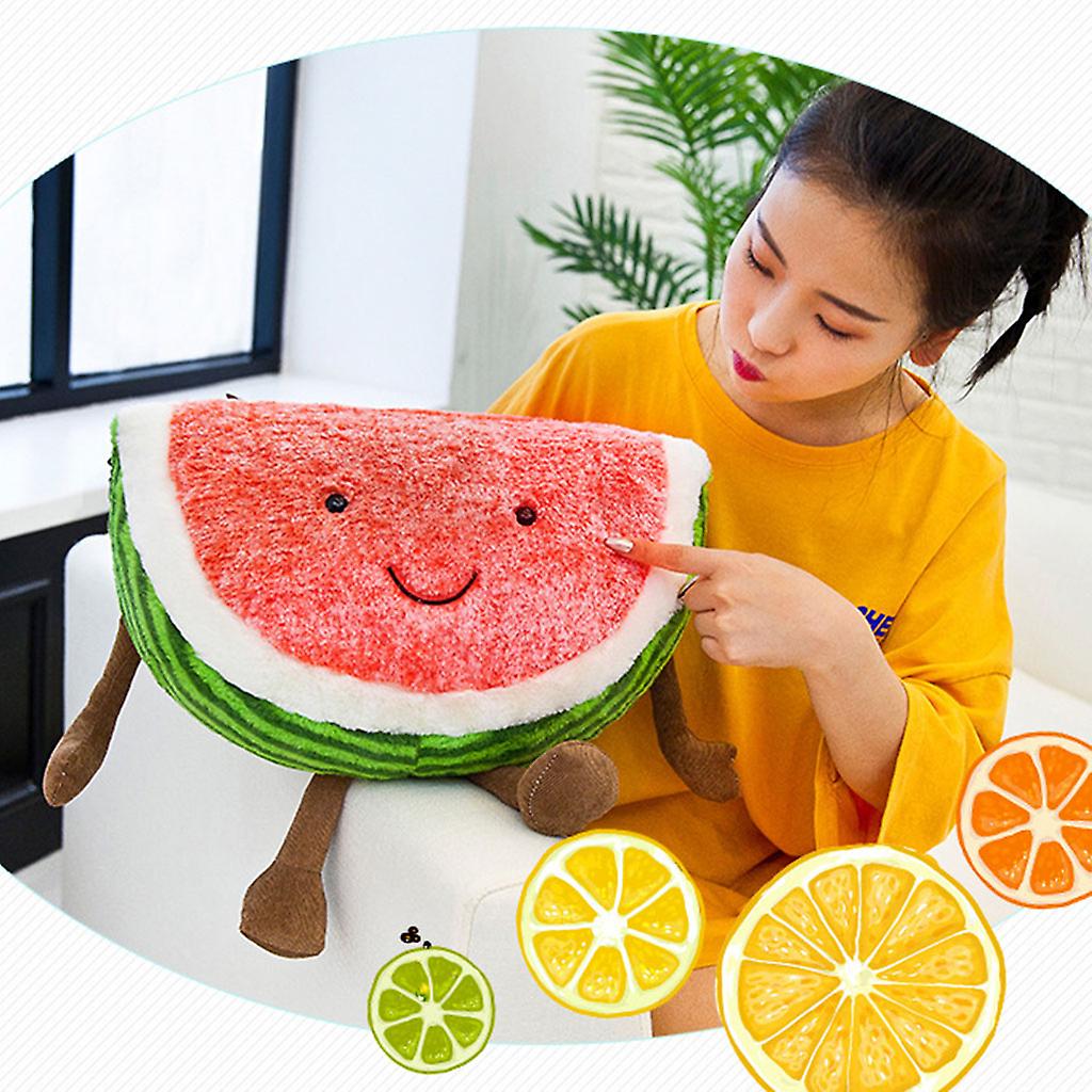 Foto 4 pulgar | Venta Internacional - Peluche Encantador Forma de Sandía 45 cm