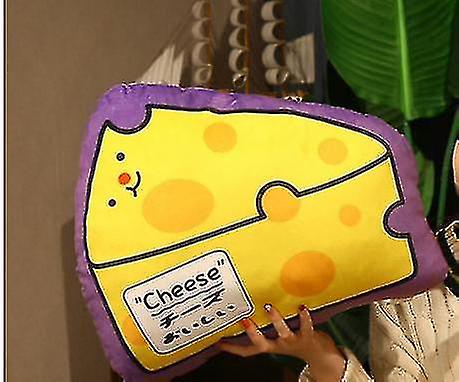 Foto 2 | Venta Internacional - Cojín De Peluche Con Forma De Queso Realista Con Dibujos Animados, 40 Cm