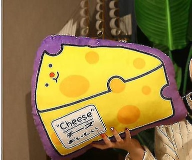 Foto 2 | Venta Internacional - Cojín De Peluche Con Forma De Queso Realista Con Dibujos Animados, 40 Cm