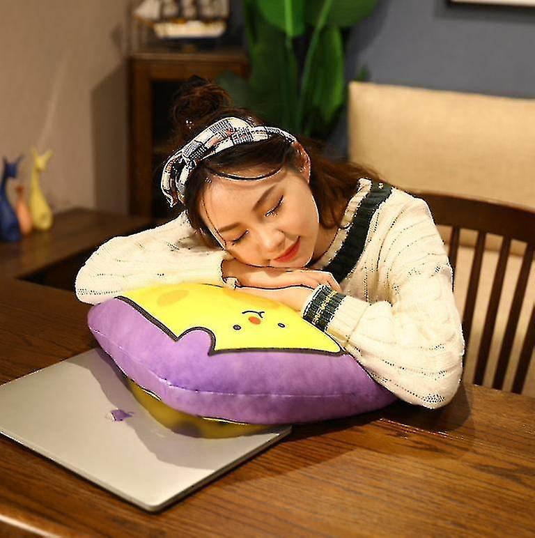 Foto 4 pulgar | Venta Internacional - Cojín De Peluche Con Forma De Queso Realista Con Dibujos Animados, 40 Cm