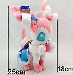 Foto 3 pulgar | Venta Internacional - Muñeco De Peluche Pokémon Sylveon 18cm