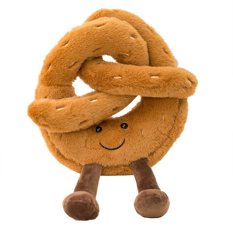Venta Internacional - Muñeca De Peluche Con Forma De Dibujos Animados Pretzel Crossant Toast Bread