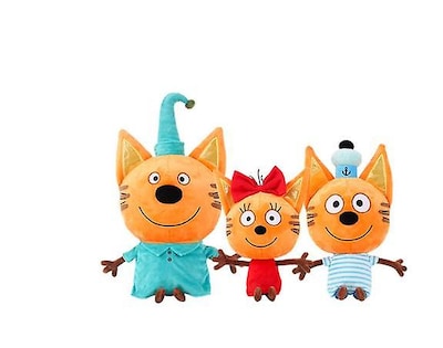 Foto 1 | Venta Internacional - Muñeca De Peluche Kid E Cats Russian My Family Three Happy Gats