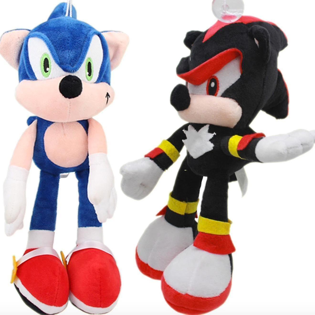 Foto 2 pulgar | Venta Internacional - Peluche De Peluche Sonic The Hedgehog Black Shadow 30 Cm, 2 Unidades