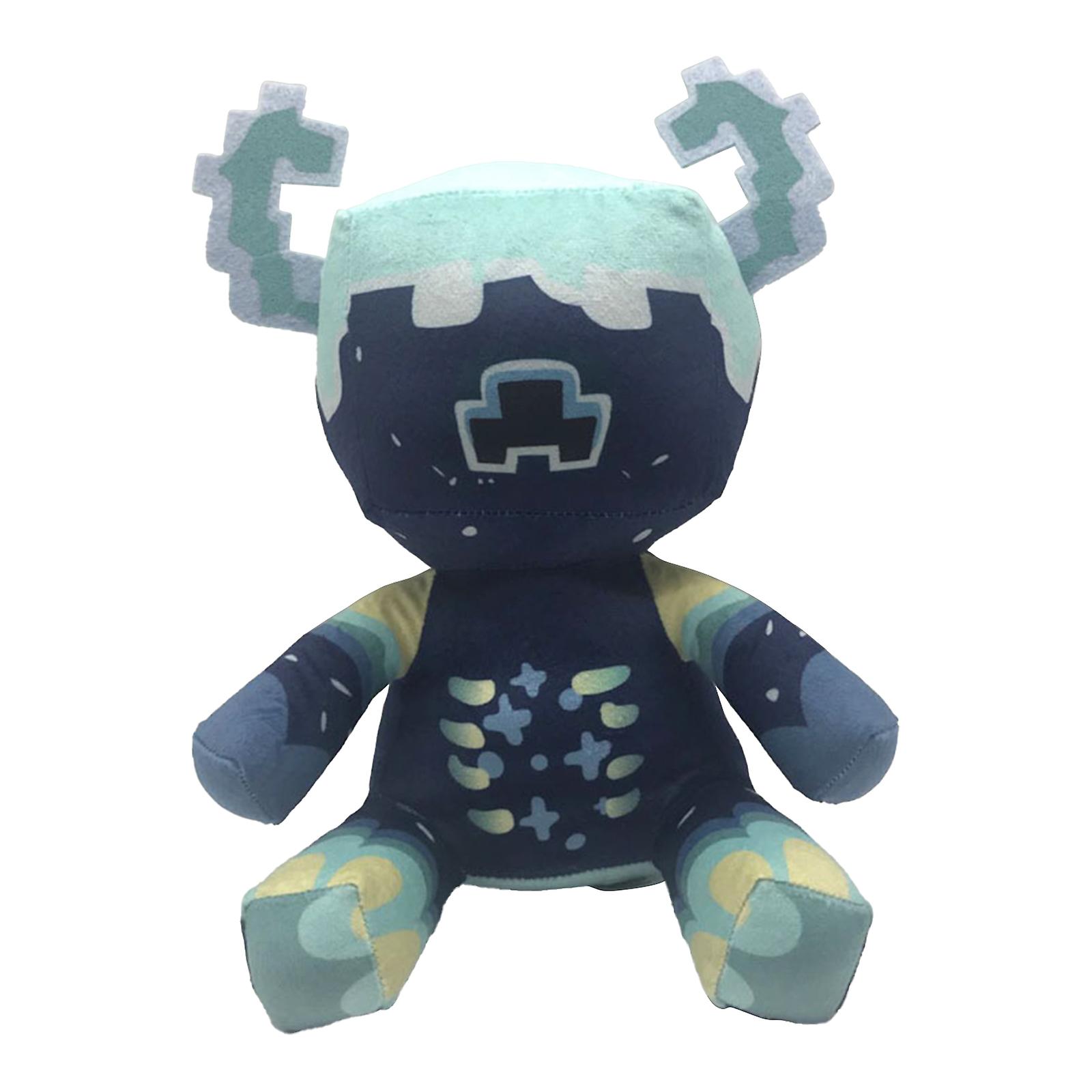 Foto 4 pulgar | Venta Internacional - Peluche De Peluche Minecraft Warden 25 Cm Multicolor