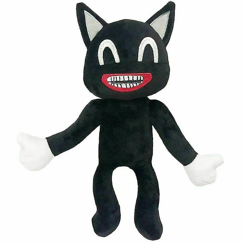 Venta Internacional - Muñeco De Peluche Negro Con Dibujos Animados De Gatos De 30 Cm Para Niños