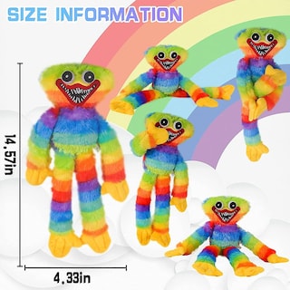 Foto 3 | Venta Internacional - Muñeco De Peluche Huggy Wuggy Rainbow Big Smiling Toy Para Niños