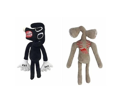 Foto 1 | Venta Internacional - Juego De Muñecos De Peluche Con Cabeza De Sirena De Anime, Cabeza De Sirena, 2 Unidades