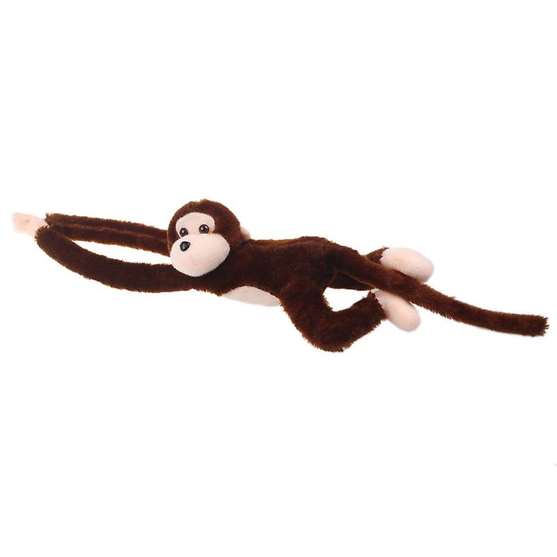 Foto 3 pulgar | Venta Internacional - Muñeca De Peluche Screech Monkey Gibbons Para Niños De 54 Cm, Color Café