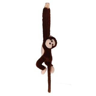 Foto 3 | Venta Internacional - Muñeca De Peluche Screech Monkey Gibbons Para Niños De 54 Cm, Color Café