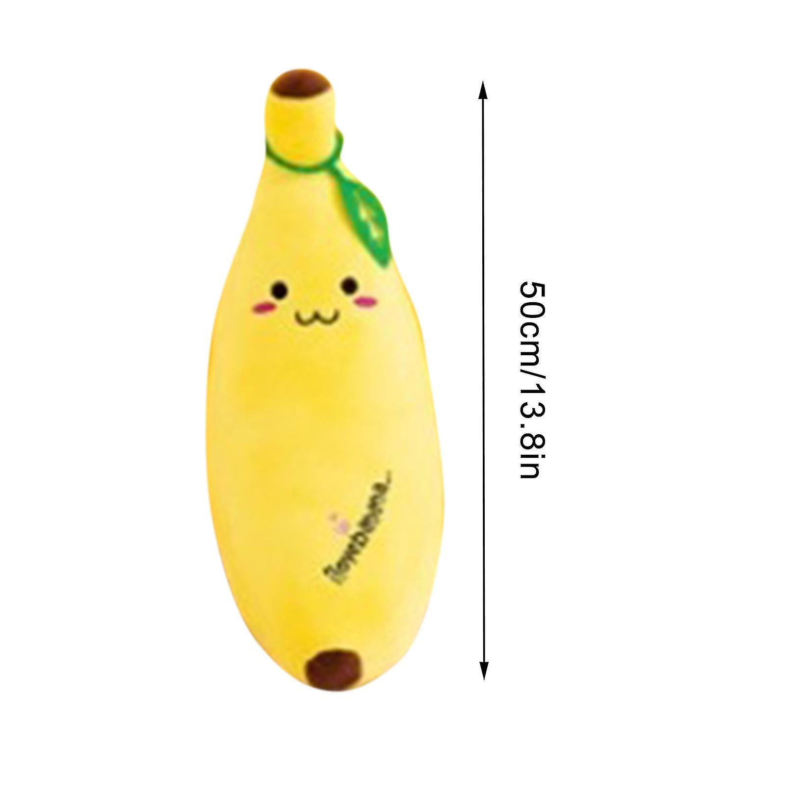 Foto 4 pulgar | Venta Internacional - Cojín Para Dormir, Bonito Peluche Con Forma De Plátano, 50 Cm, Plumón, Algodón