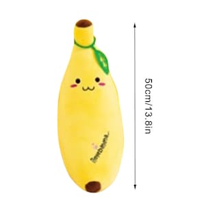 Foto 3 | Venta Internacional - Cojín Para Dormir, Bonito Peluche Con Forma De Plátano, 50 Cm, Plumón, Algodón