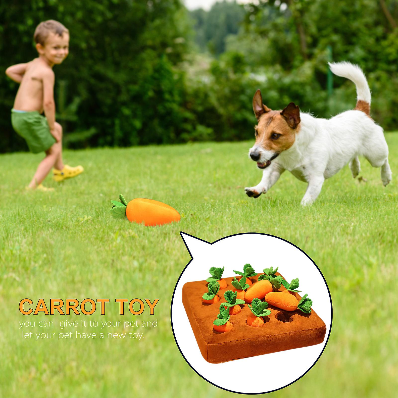Foto 3 pulgar | Venta Internacional - Alfombrilla De Peluche Con Forma De Zanahoria Para Perros
