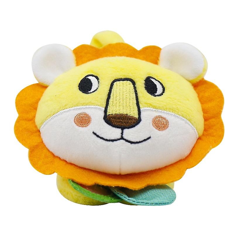 Foto 3 pulgar | Venta Internacional - Muñeca De Peluche Teether Yellow Lion Con Caja De Música Para Bebés