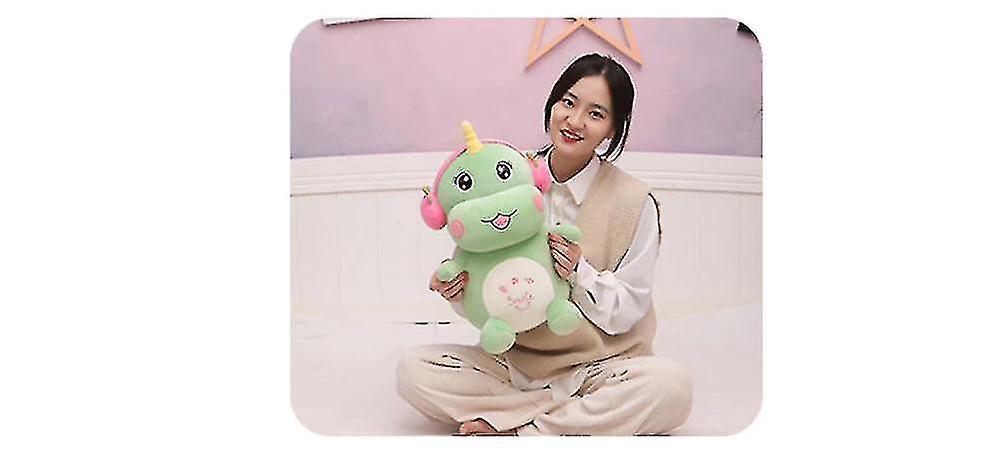Foto 5 pulgar | Venta Internacional - Cojín De Peluche Para Dormir Con Forma De Dinosaurio, 45 Cm, Para Niño/niña