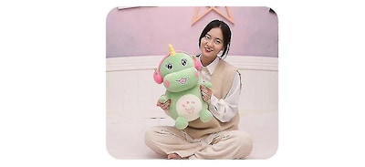 Foto 4 | Venta Internacional - Cojín De Peluche Para Dormir Con Forma De Dinosaurio, 45 Cm, Para Niño/niña