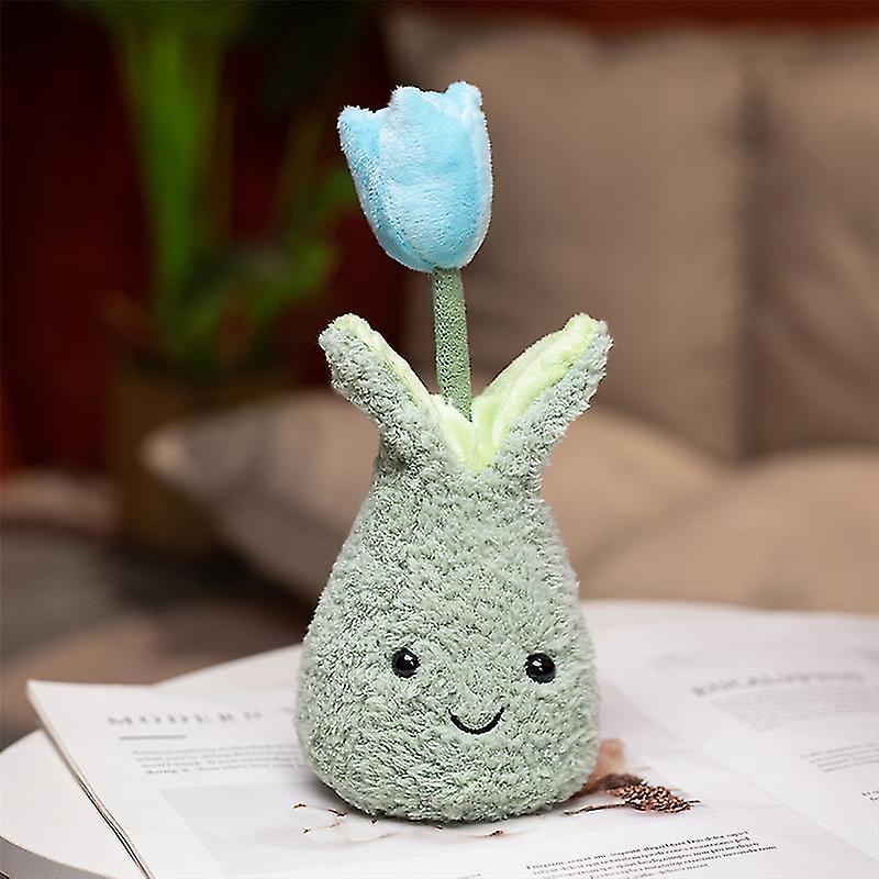 Foto 5 pulgar | Venta Internacional - Maceta De Peluche Con Forma De Tulipán De 22 Cm Para Niños Y Adultos