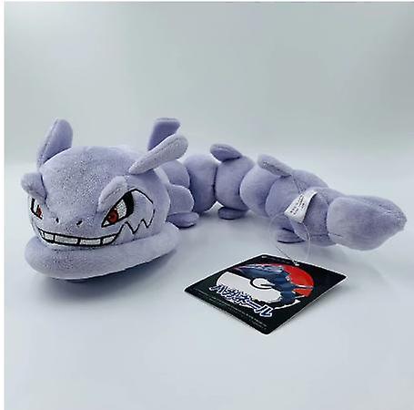 Venta Internacional - Muñeco De Peluche Con Dibujos Animados De Pokémon, Onix Steelix, Serpiente Doblable, 30 Cm