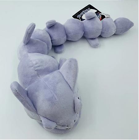 Foto 3 pulgar | Venta Internacional - Muñeco De Peluche Con Dibujos Animados De Pokémon, Onix Steelix, Serpiente Doblable, 30 Cm