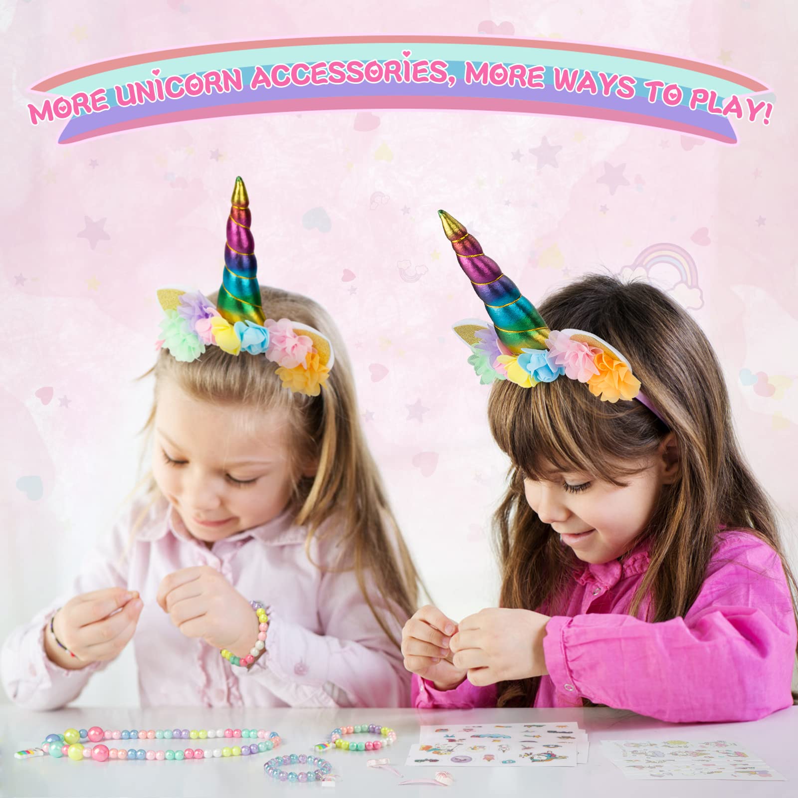 Foto 8 pulgar | Venta Internacional - Set De Regalo Perryhome Unicorn Para Niñas Con Peluche, Libro Para Colorear